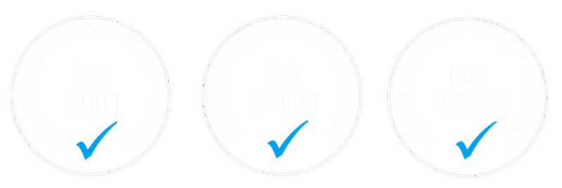 ISO 9001, 14001, 45001 Certified